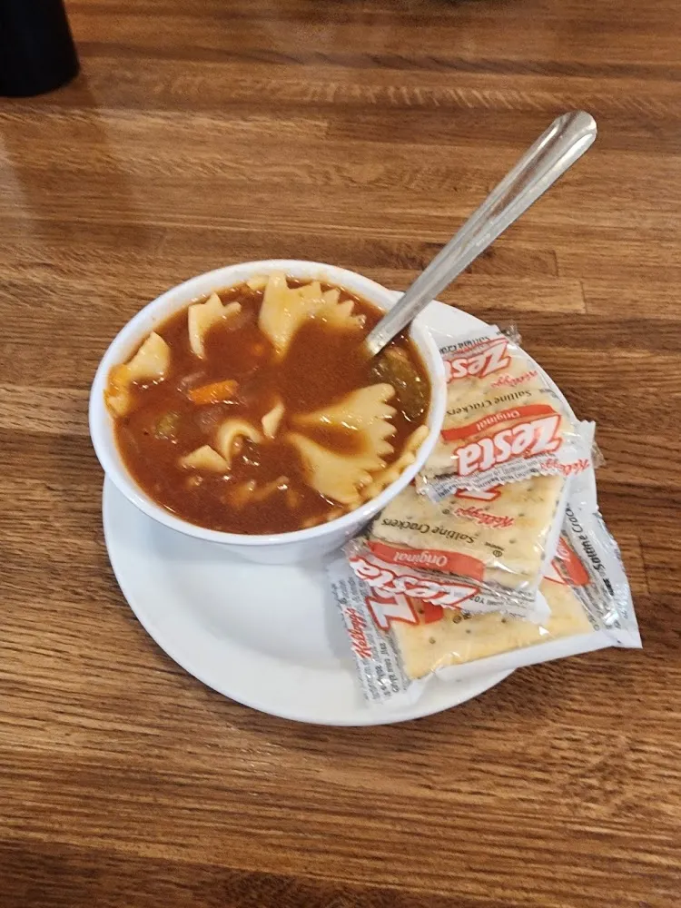 Beef Bow Tie Soup